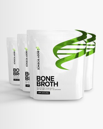 4 x Body Science Bone Broth - Luuliemijauhe - 350g