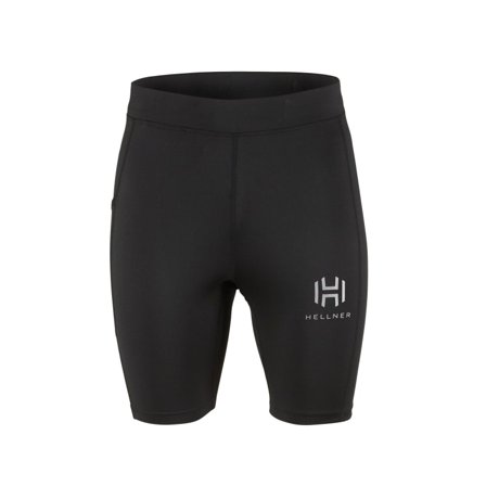 Hellner Mustavaara Short Tights Men Men workout shorts Black XXL