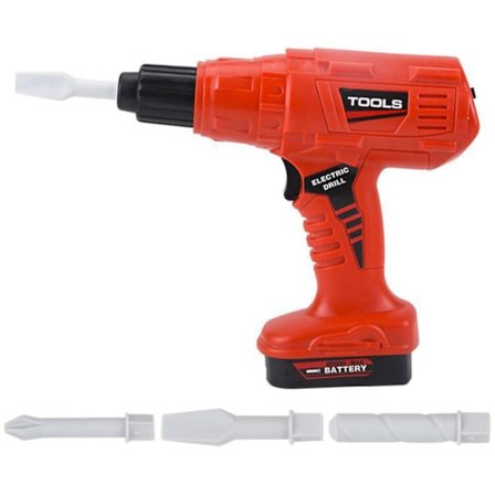 Elektrisk Borrmaskin Leksak Utbytbara Borr För Utomhus Barn