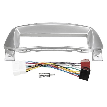 Bilradio Fascia Panel Ramme Cd Dvd Dash Audio Cover Trim Med Adapter Til Suzuki Alto Til Nissan P