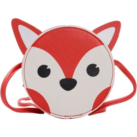 Söta tecknade små barnväskor Casual Messenger Bag Handväskor för tonårsflickor