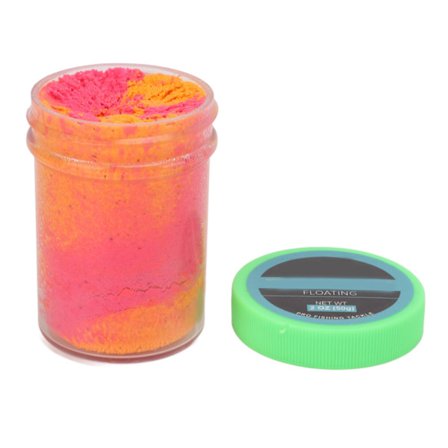 Flydende ørreddej Stærk plasticitet ørredagn Fiskegrej Gear Tilbehør (Rose Orange )