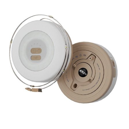 Uttrekkbar LED-lysstreng Campingtapelys KHAKI WARM