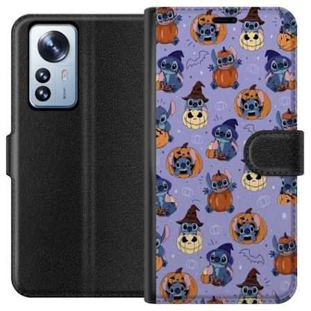 Xiaomi 12 Pro Lommeboketui Stitch halloween