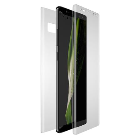 3-PACK Galaxy S10e Mjukt Fram- & Baksida Skärmskydd PET Transparent