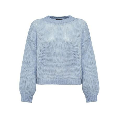 Roberto Collina, Knitwear Blauw, Dames, Maat:XS