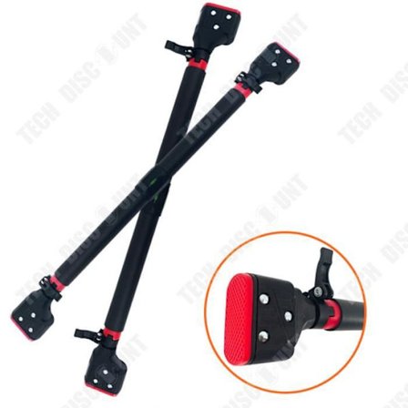 TD Dörr Horisontell Stång Hem Inomhus Vuxen Gratis Uppdragbar Vägghängare Fitnessutrustning