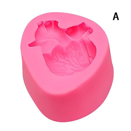 1 Stk Hjerte Hjerne Form Silikone Form Harpiks Køkken Bageværktøj D