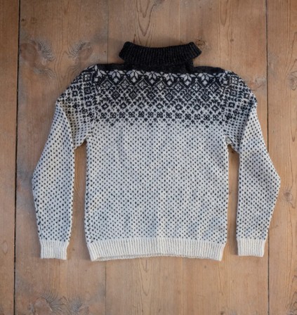 Järbo GARN Birger Berge Stjernefall Genser Mønster