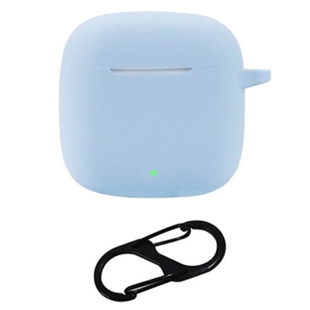 Huawei FreeBuds SE 2 Støvtæt silikoneovertræk med spænde - Babyblå