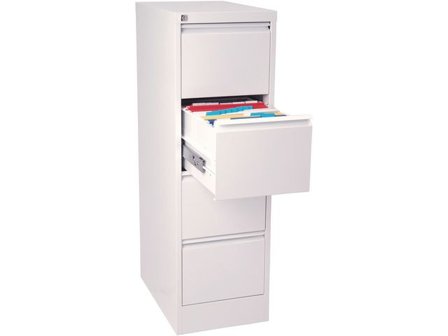 Hängmappsskåp standard 4 lådor - Lyreco - Kontorsmaterial - Mappar och plastfickor - Hängmappsförvaring