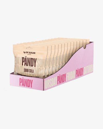 Pändy Candy, Sour Cola - 50g, Helsekost & Matvarer, Matvarer, Snacks & godteri
