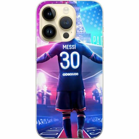 Apple Iphone 14 Pro Genomskinligt Skal Lionel Messi