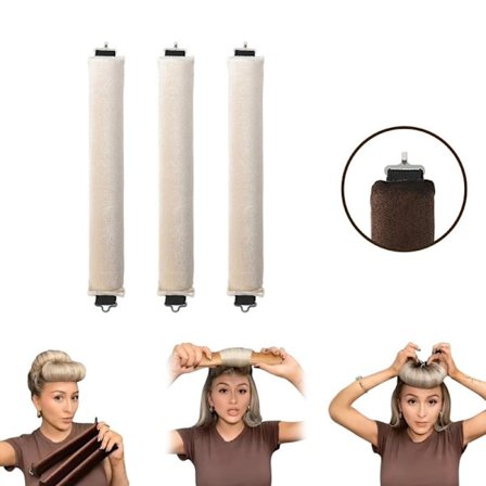 INF Hårruller til at krølle håret uden varme