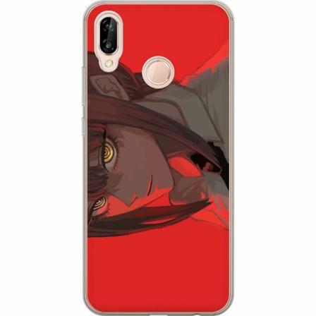 Huawei P20 Lite Genomskinligt Skal Makima Chainsaw Man