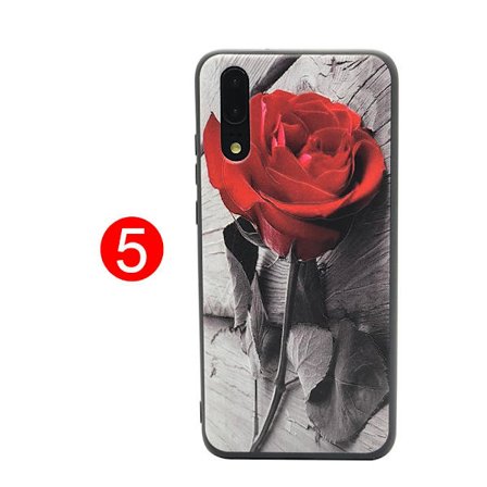 Silikonskal "Summer Flowers" för Huawei P20lite