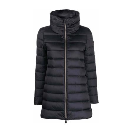 Save The Duck Padded Jas , Zwart , Dames , Maat: M Parka Jassen