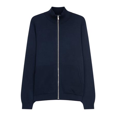 Seidensticker Knitted jacket , Blauw , Heren , Maat: M
