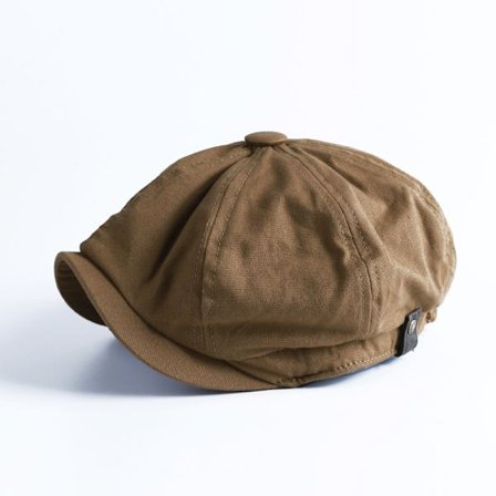 Herr nyhetspojke hatt Chevron Baker pojke Cabbie platt hatt Vintage nyhetspojke