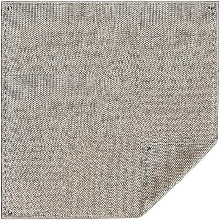 Eldstadmatta Grillmatta Gasgrill Eldmatta Värmebeständig Matta Lätt Att Bära Utomhus Skyddande Däck, 1 Styck, Bildfärg