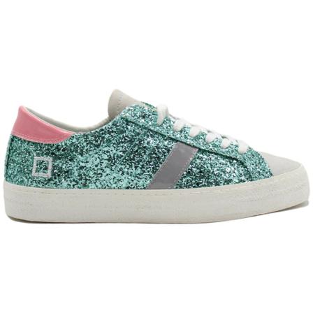 D.a.t.e., Sneakers Groen, Dames, Maat:37 EU