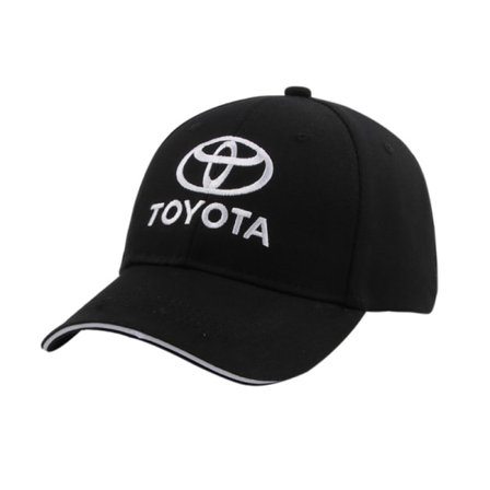 Toyota -logobrodeerattu lippis, musta