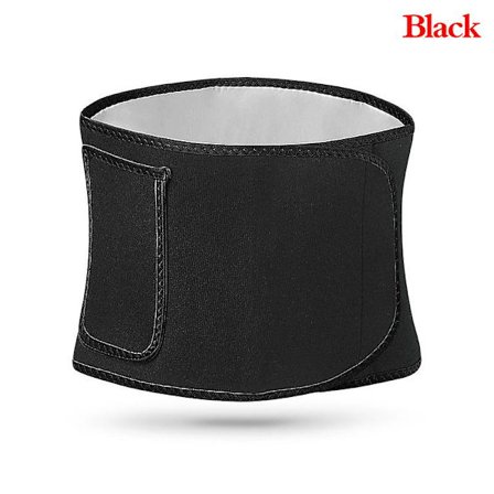 Sports Korsett Midjetrener Støtte Ryggbelte Med Oppbevaringslomme Kroppsformer