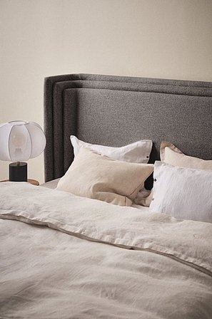 Jotex - Kopfteil 180 Cm Grau - LAIER - Kaufe Bettkopfteile bei Jotex