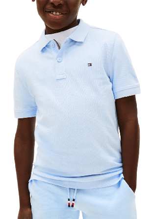 Tommy Hilfiger FLAG POLO S/S Skjortor & blusar Herr Blå 176