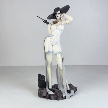 30 cm Alcina Dimitrescu PVC Action Figur - Resident Evil Village samlardockagåva