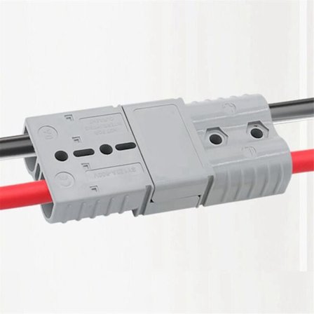 10 stk. 50A Anderson-stil stikforbindelse med håndtag Gaffeltruck Batteriopladning Hurtigforbindelsessæt Som vist