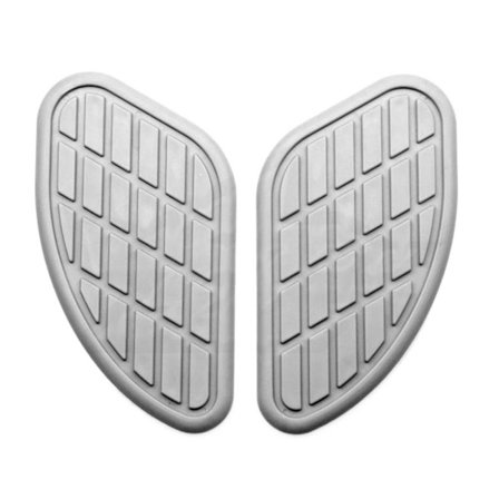 Polttoainesäiliön liukuestetarrat Moottoripyörän kylkien tarrat HARMAA