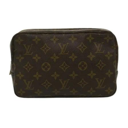 Louis Vuitton Vintage, Brown Canvas Louis Vuitton Trousse Toilette Bruin, Dames, Maat:ONE Size