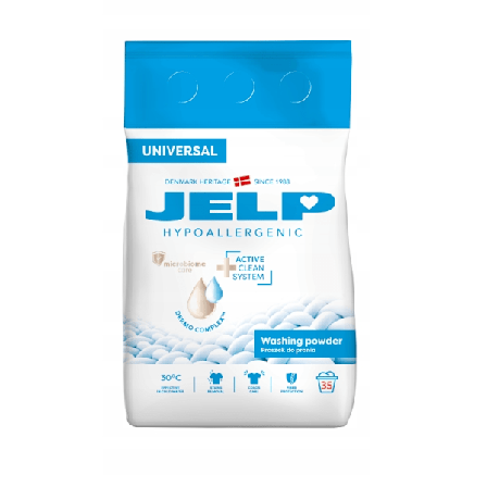 Jelp/ Hypoallergentiskt tvättpulver/ universellt/ 2/1 kg