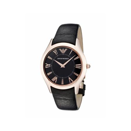 Emporio Armani Watch UR - Ar2044 Sort, Dame Ure, Størrelse: ONE Size