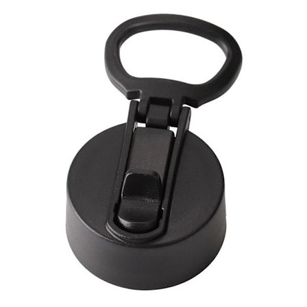 Vattenflaska med bred öppning, läckagesäker, halkfritt handtag, enkel T-sugrörslock