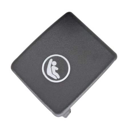 ISOFIX-deksel for bilens baksete, barnesikringsfeste for Volvo V60 V90 XC40 XC60 S60 S90, svart