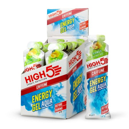 High5 Energy Gel Citrus 66 g, Sport & Velvære, Protein & Energi, Energigel