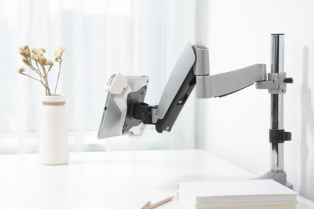 Deltaco OFFICE Tablet VESA Adapter Clamp, 7,9"-12,5"