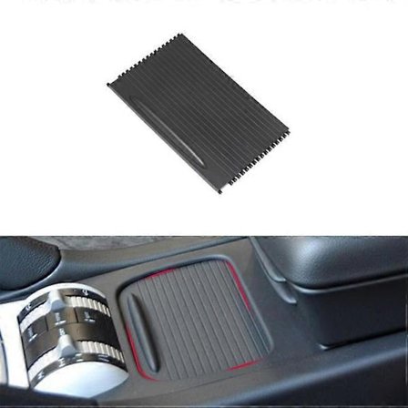 Mittkonsol Vattenkoppshållare Kåpa Trim för Porsche Cayenne 2003-2010, Vänsterstyrd