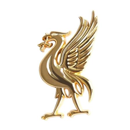 Creative Bird Car Sticker Emblem Liverpool Fc League Football Club Team Logo Liverbird Symbol Gold- Aespa