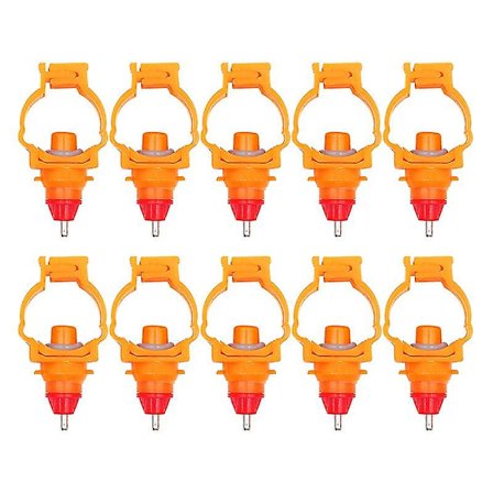 10 kpl Kana Nippa Juoma-automaatti Lintu Kevät Vesi Nippa Automaattinen Juoma Siipikarjan Ruokinta Tarvikkeet Hy
