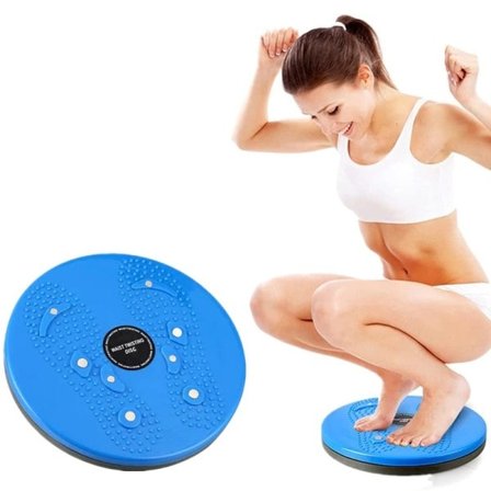 Magnet midje vridning plate trening balanse brett vekt taper trener magnetisk massasje vridd plate