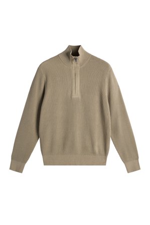 J.Lindeberg - Alex Half Zip Knitted Sweater - Fashion - Grey - Men - M