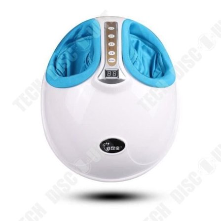 Jalkahierontalaite - KORKEAN TEKNOLOGIAN & HYVINVOINNIN - Rentoutuspatja - Lämpö - Sähkö - Valkoinen