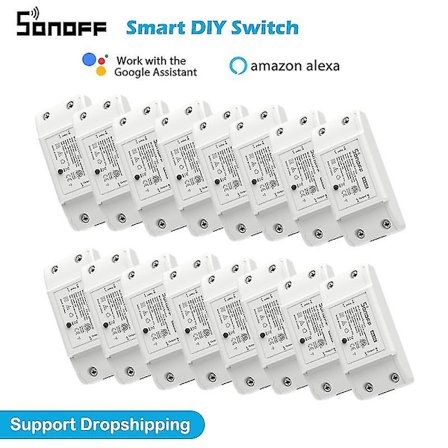 1-20 kpl Sonoff Basic R2 10a 2200w Wifi Smart Home Switch Controller Timer