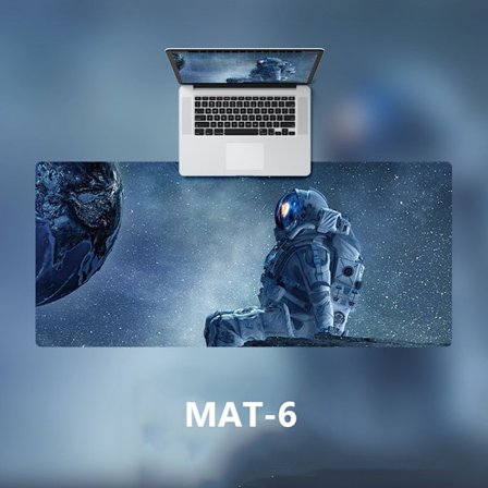 800x400 mm spelmusmatta Starry Sky 800X400X2MMMAT-6 MAT-6