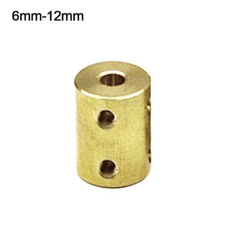 Mässing stel koppling Motoraxeldelar 6MM-12MM