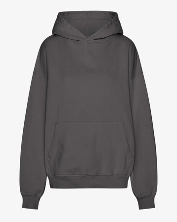 Organic Oversized Hood - Lava Grey L