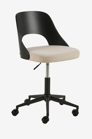 AC Design Furniture - Lucy skrivbordsstol - Beige - Skrivbordsstolar - Från Homeroom